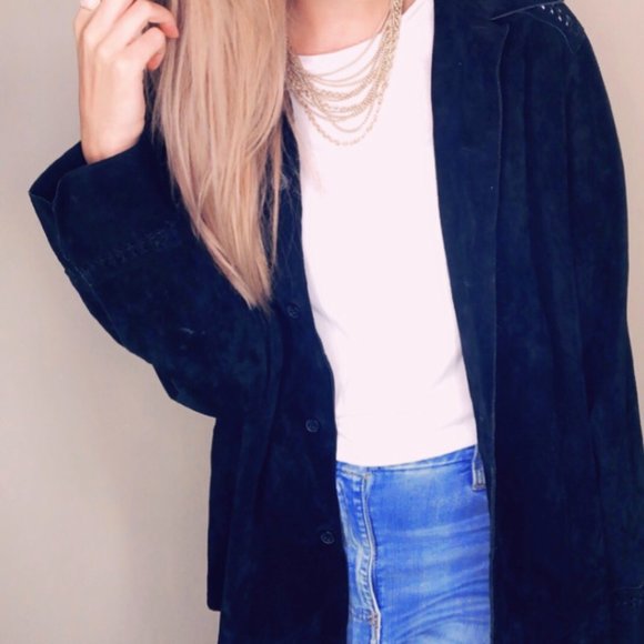VINTAGE SUEDE JACKET - Picture 3 of 3